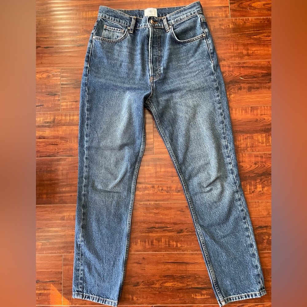 Anine Bing high rise mom jeans